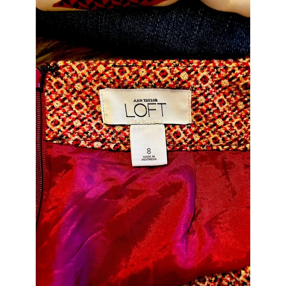 LOFT Tweed Skirt - Picture 3 of 3